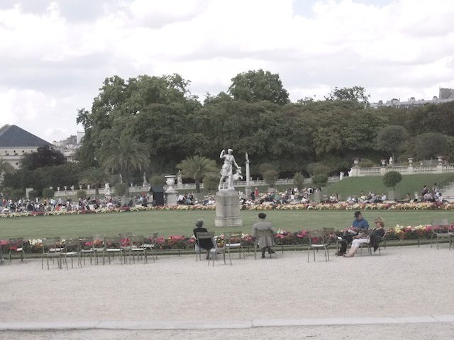 Jardin du Luxembourg, Paris, Vicki Archer, French Essence